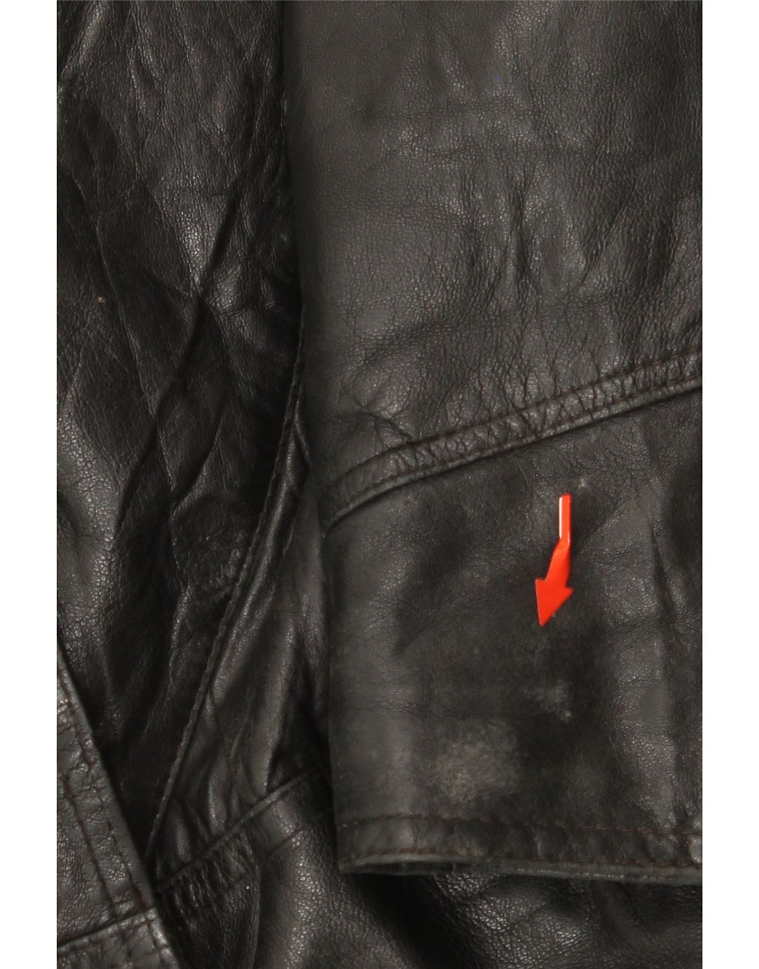 LAVORAZIONE ARTIGIANALE Womens Oversized Jacket IT 44 Medium Black Leather
