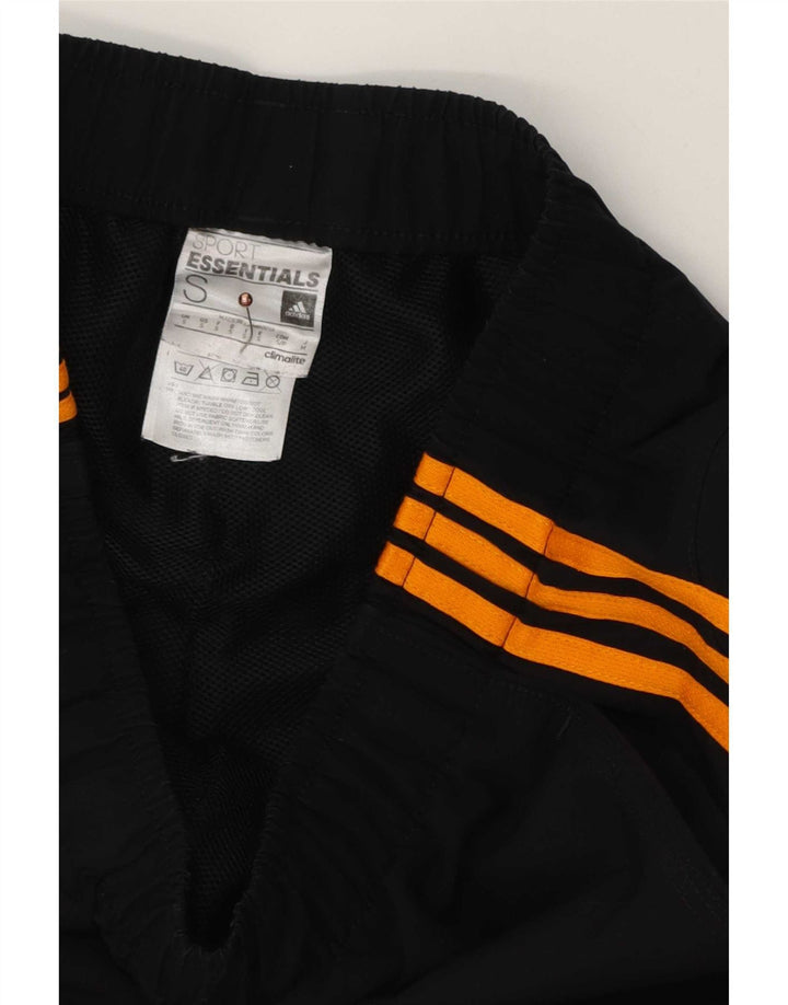 Męskie spodenki sportowe Adidas Climalite, małe, czarne, poliestrowe