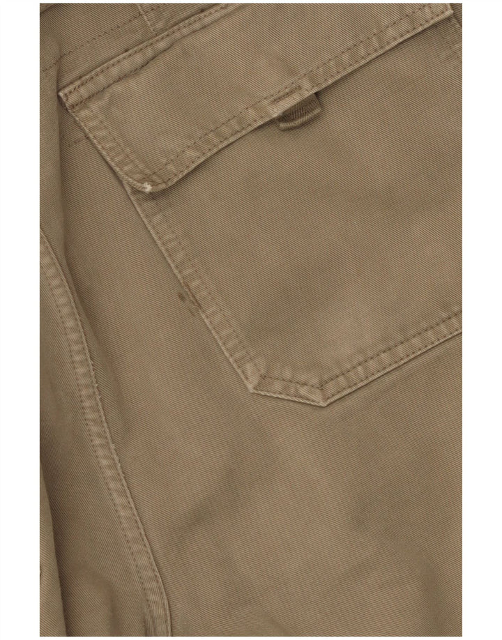 Męskie proste spodnie cargo Carrera W38 L33 Khaki, bawełna