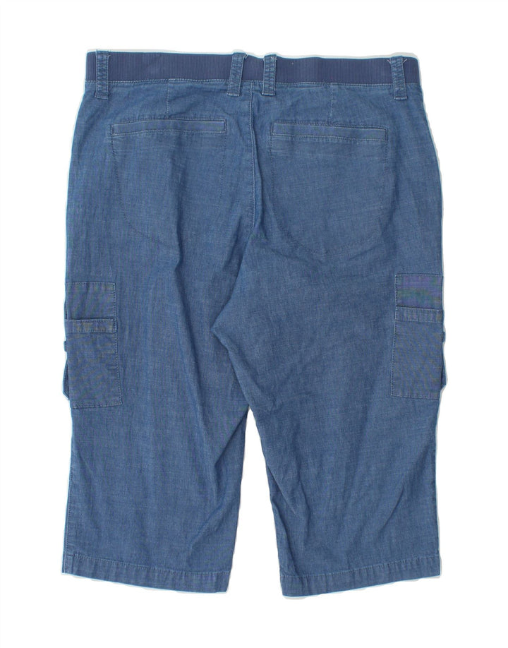 LEE Womens Bermuda Cargo Shorts US 14 XL W36 Blue Cotton Vintage Lee and Second-Hand Lee from Messina Hembry 