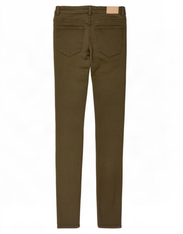 Damskie dżinsy Trafaluc Skinny Jeans Zara EU 40 Medium W30 L32 Bawełna khaki