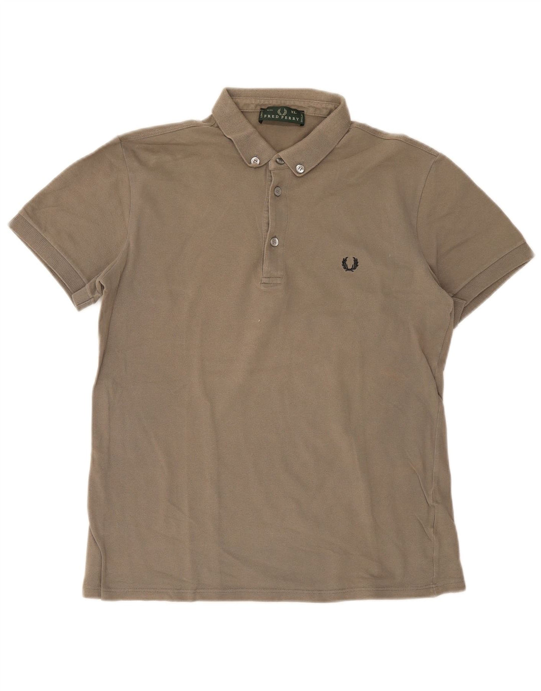 Męska koszulka polo Fred Perry XL, szara, bawełniana
