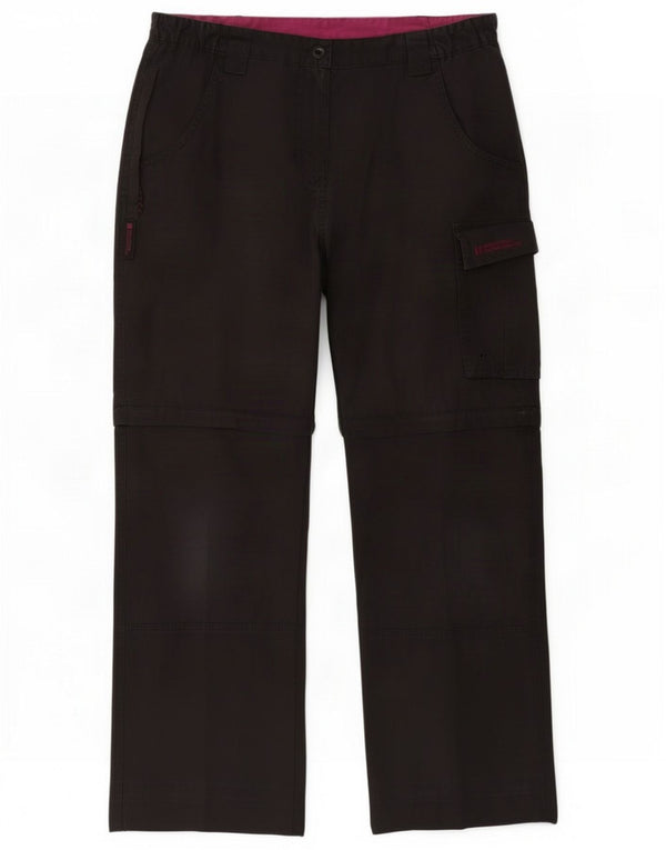 Damskie spodnie cargo Mountain Warehouse UK 12 Medium W30 L27 czarne