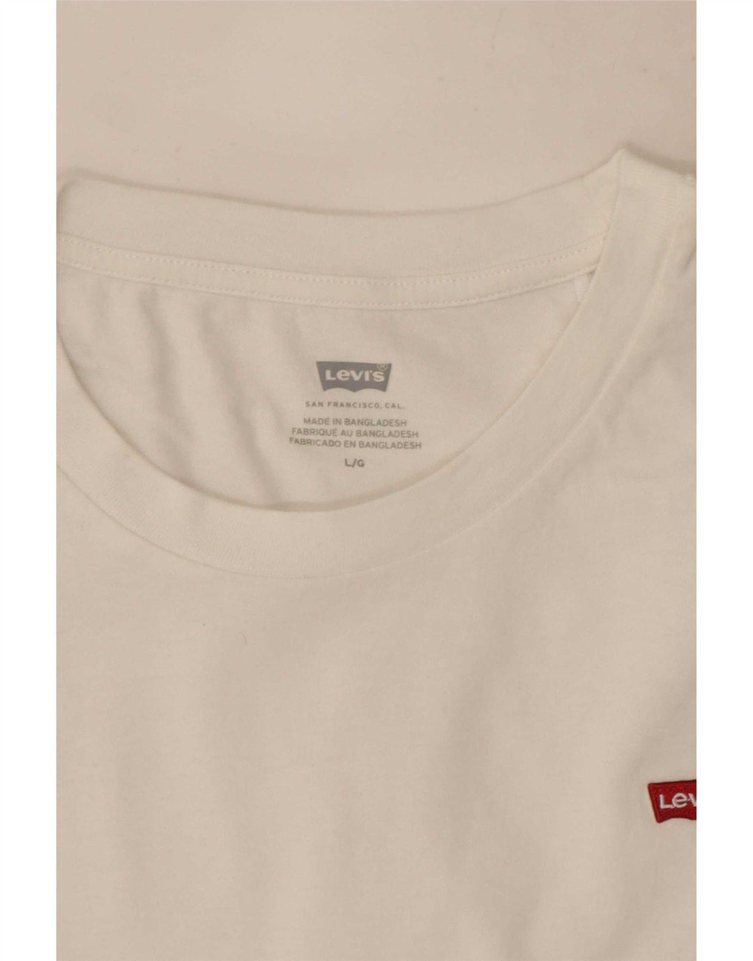 Koszulka damska Levi's Top UK 14, duża, biała
