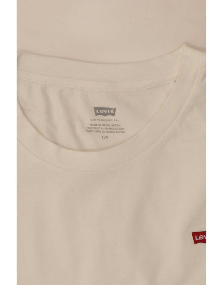 Koszulka damska Levi's Top UK 14, duża, biała