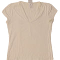 ADIDAS Mens T-Shirt Top UK 40/42 Medium White Cotton
