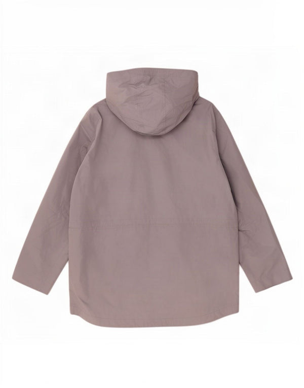 Marks & Spencer Damska kurtka wiatrówka z kapturem, oversize, UK 18 XL, szara