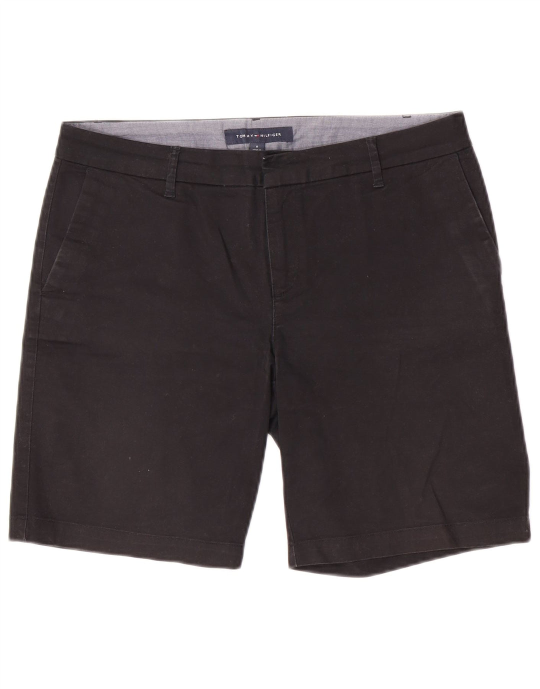 Damskie spodenki Chino Tommy Hilfiger US 8 Medium W32, czarna bawełna