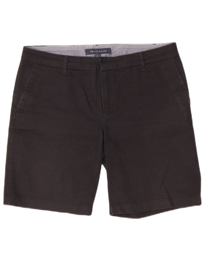 Damskie spodenki Chino Tommy Hilfiger US 8 Medium W32, czarna bawełna