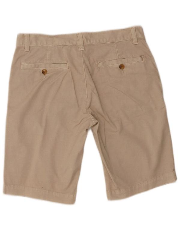 Damskie spodenki typu Chino Armani Exchange z niskim stanem US 0 XS W30, beżowa bawełna