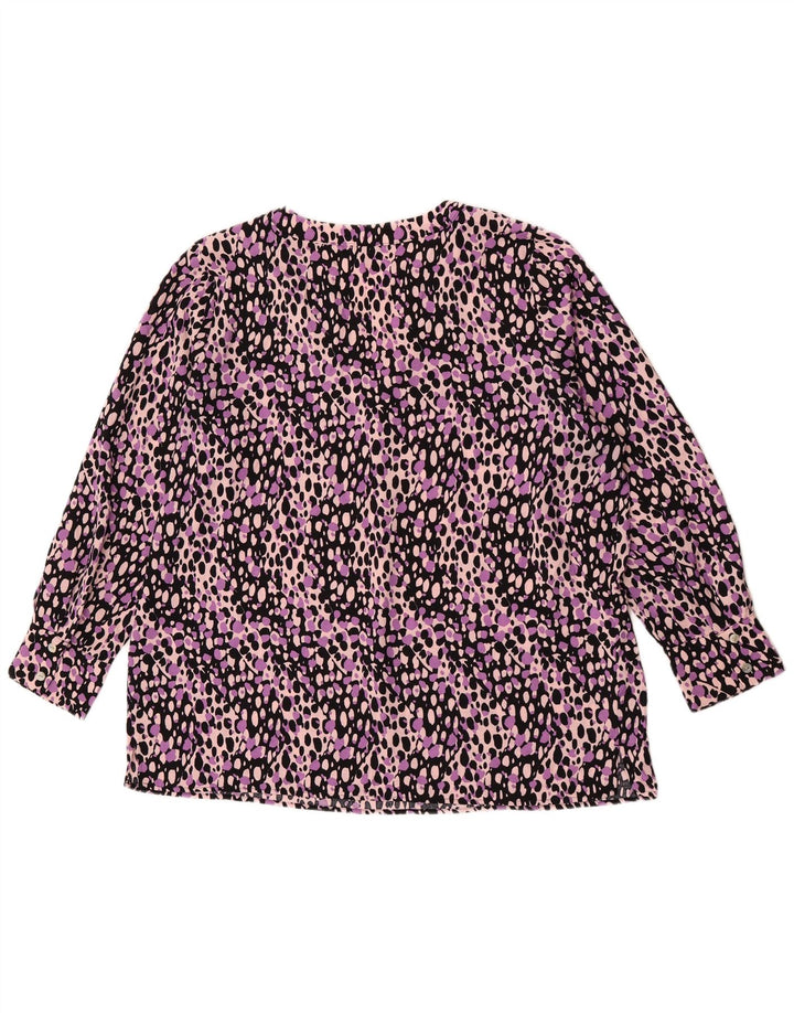 Bluzka damska MARKS & SPENCER UK 18 XL Wielobarwny nadruk zwierzęcy