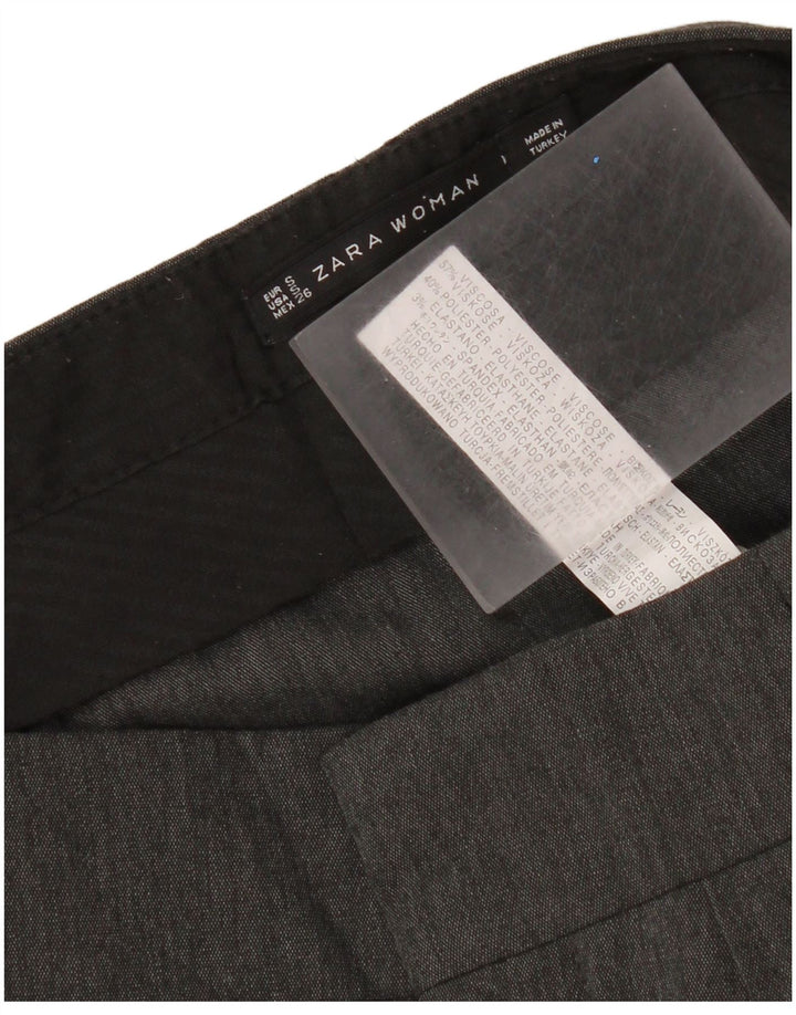 Spodnie damskie Zara Capri Harem Small W26 L20 Szara wiskoza