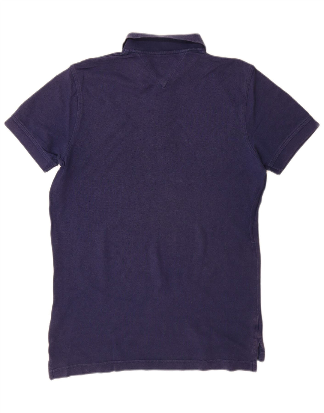 Męska koszulka polo Tommy Hilfiger o regularnym kroju, mała, granatowa, bawełniana
