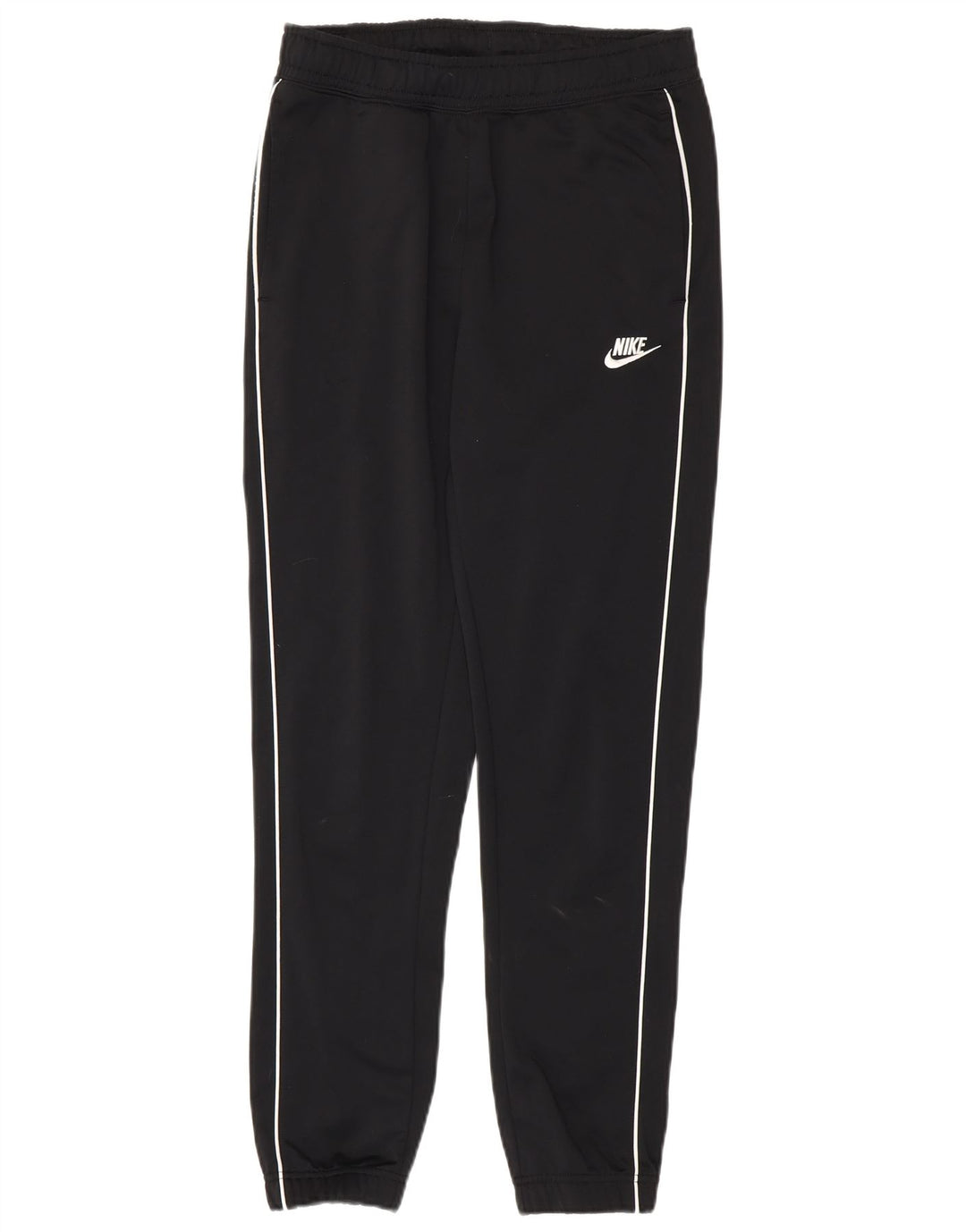 Męskie spodnie dresowe Nike, małe, czarne, poliestrowe