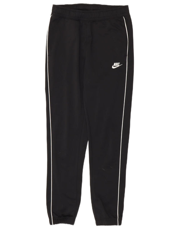 Męskie spodnie dresowe Nike, małe, czarne, poliestrowe