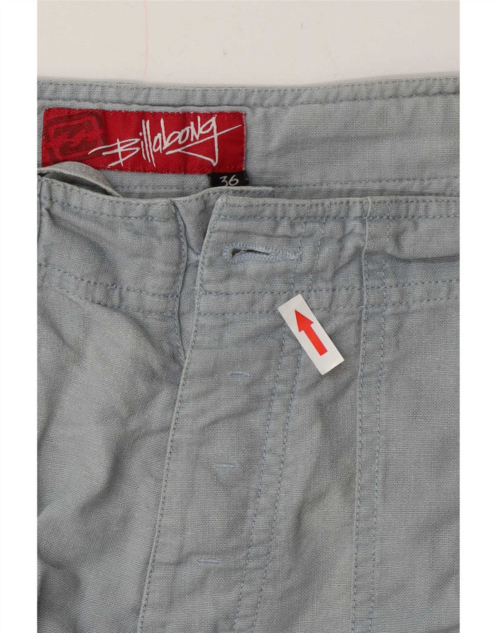 Męskie spodenki Chino Billabong W36, duże, niebieskie, bawełniane