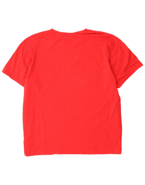 Koszulka męska Polo Ralph Lauren Top 2XL czerwona bawełniana