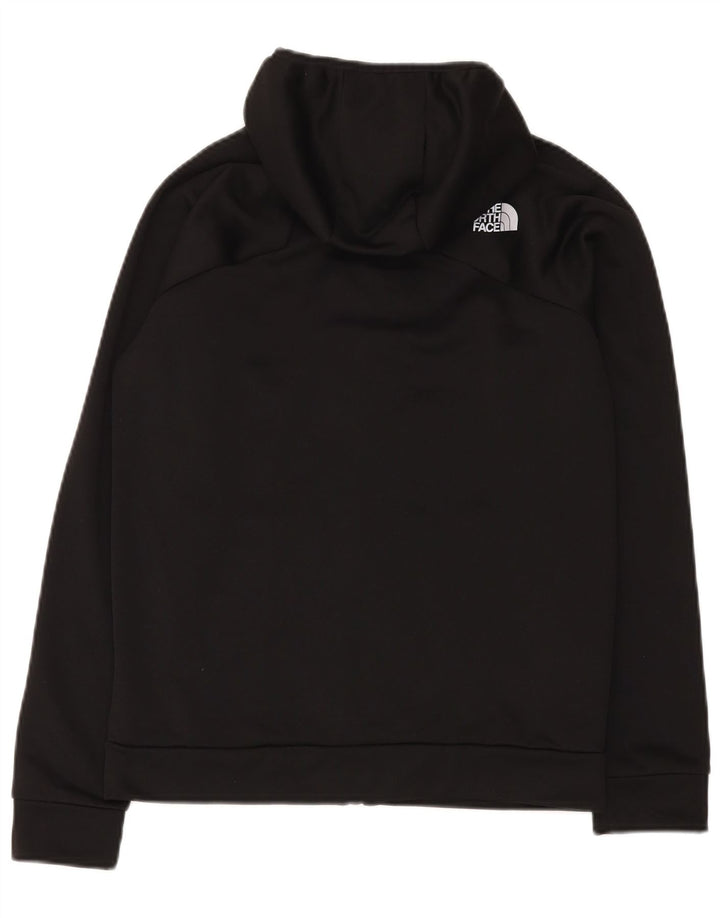 THE NORTH FACE Chłopięcy sweter z kapturem i zamkiem, 14-15 lat, XL, czarny, poliester