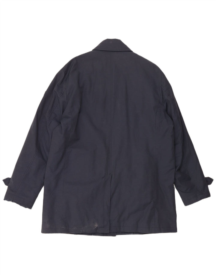 Płaszcz męski Harmont & Blaine UK 46 3XL granatowy, bawełniany