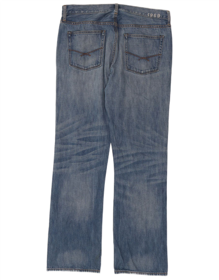 Męskie dżinsy Bootcut Gap W34 L34 Niebieskie, bawełniane