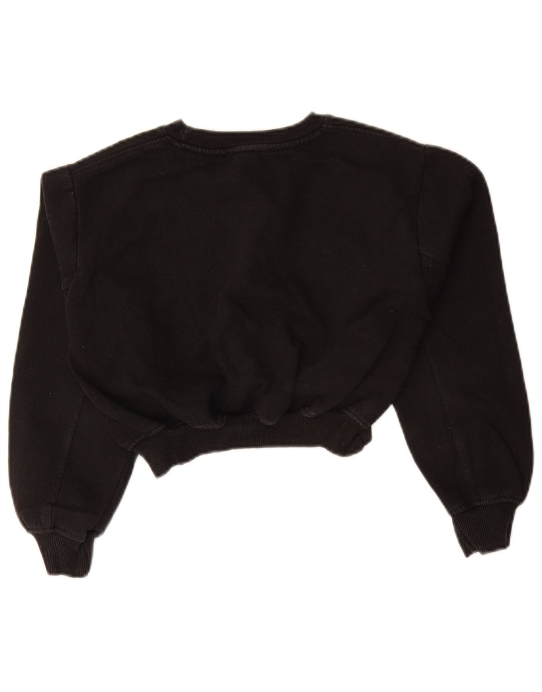 Bluza damska Zara Crop Jumper UK 10 Small Black