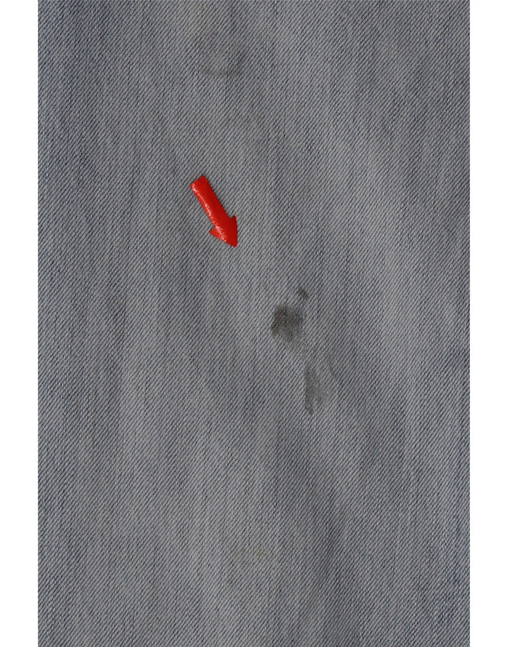 Męskie jeansy Levi's 501 Straight W36 L28 Niebieskie bawełniane