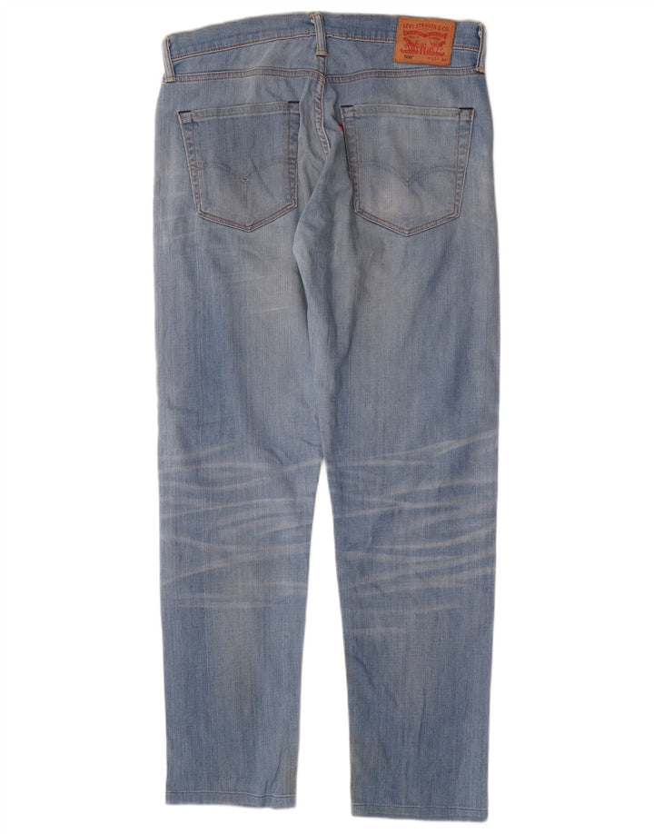 Męskie jeansy Levi's 508 zwężane W32 L31 niebieska bawełna