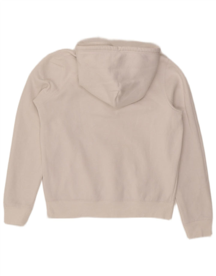 Damski sweter oversize z kapturem TOMMY HILFIGER UK 10, mały, biały