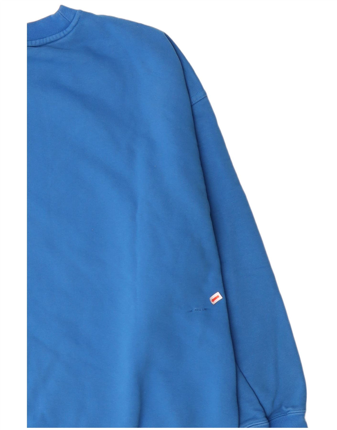 Damski sweter oversize ADIDAS UK 14, duży, niebieski, bawełniany