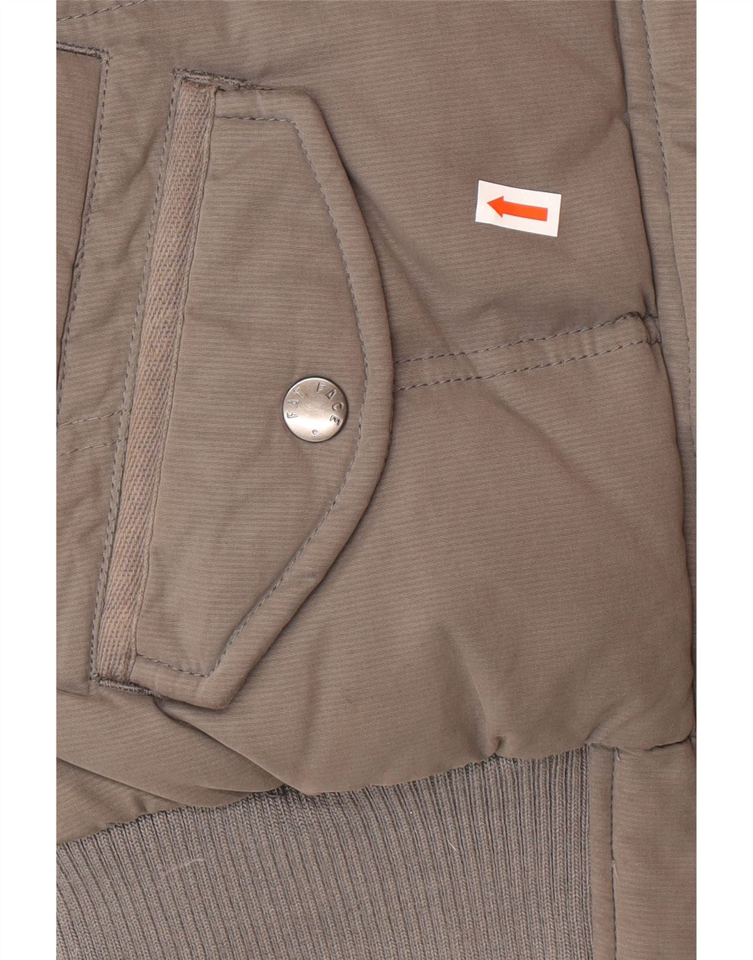 Damska wyściełana kamizelka Fat Face UK 8, mała, szary poliester