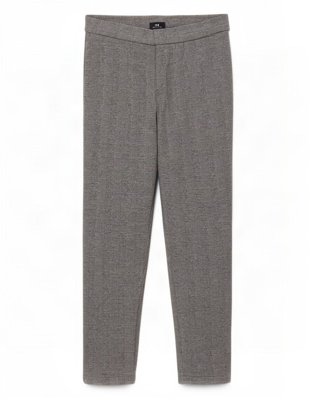 Damskie legginsy Marks & Spencer UK 14, duże, szare, z poliestru w pepitkę