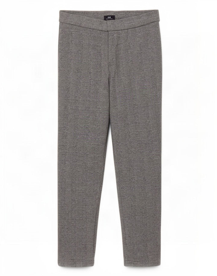 Damskie legginsy Marks & Spencer UK 14, duże, szare, z poliestru w pepitkę