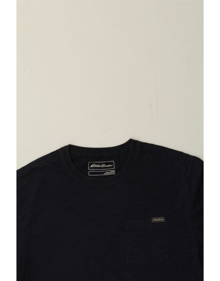 EDDIE BAUER Mens T-Shirt Top Medium Navy Blue Vintage Eddie Bauer and Second-Hand Eddie Bauer from Messina Hembry 