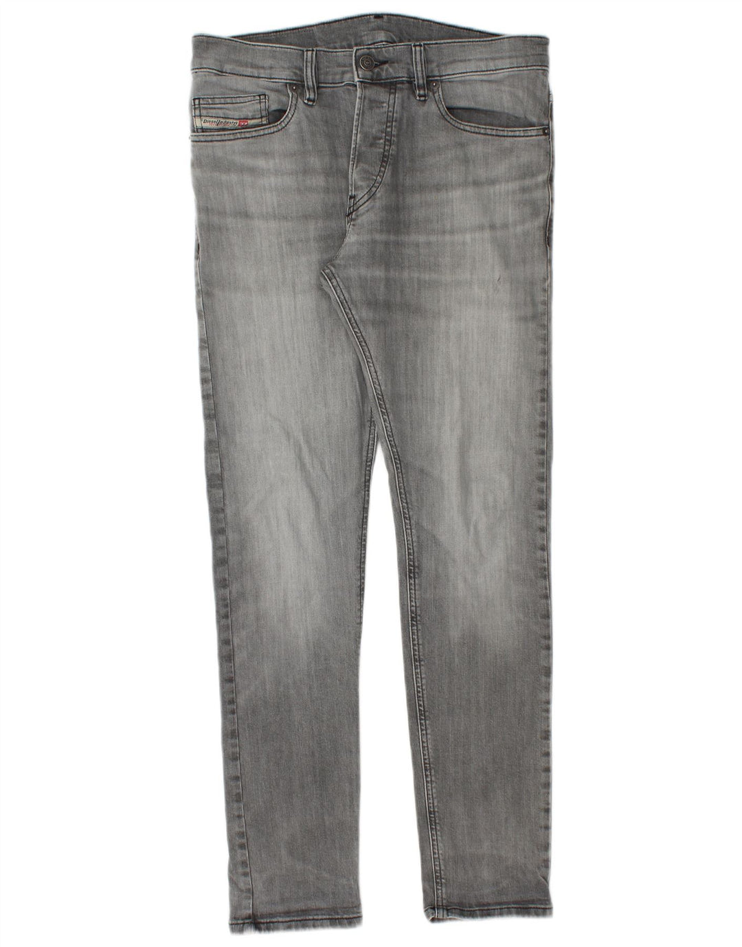 Męskie jeansy Diesel Slim W30 L30 Szara bawełna
