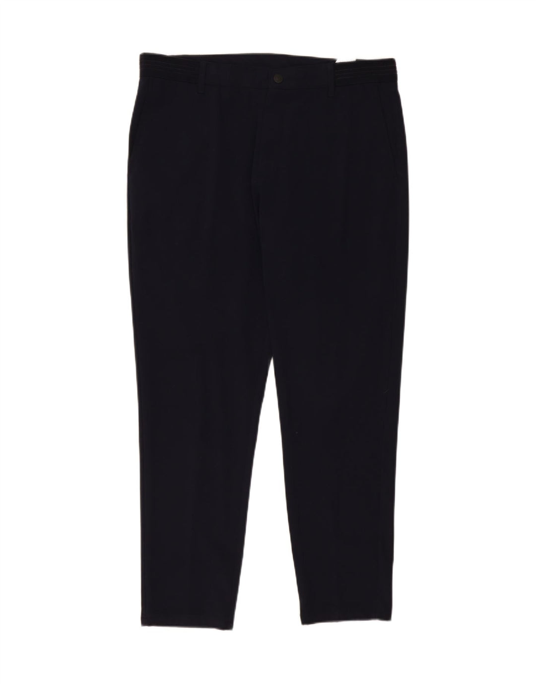 Męskie spodnie chino Zara XL W34 L29 Granatowy poliester