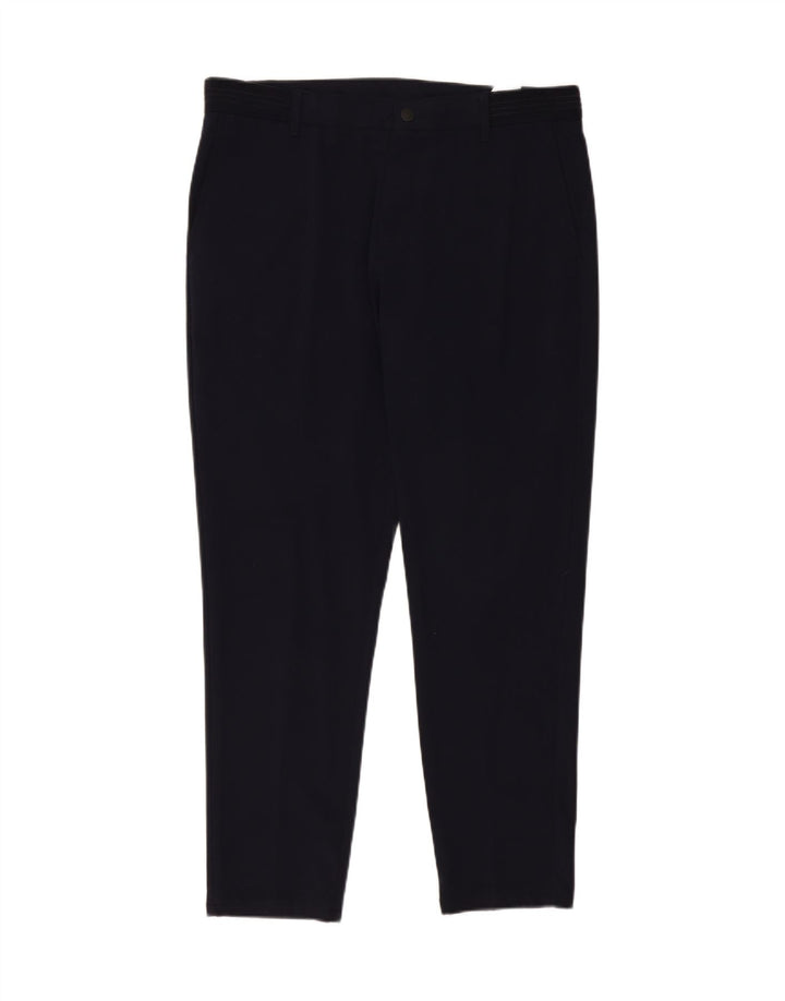 Męskie spodnie chino Zara XL W34 L29 Granatowy poliester