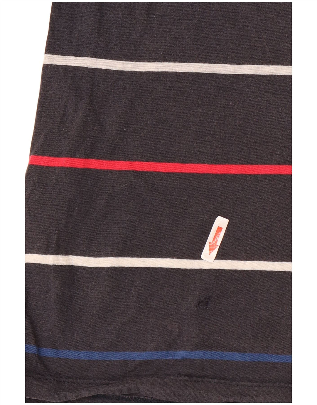 T-shirt męski GANT, duży, bawełniany w szare paski