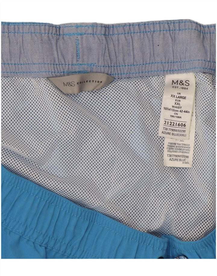 Męskie spodenki kąpielowe Marks & Spencer 2XL Niebieski poliester