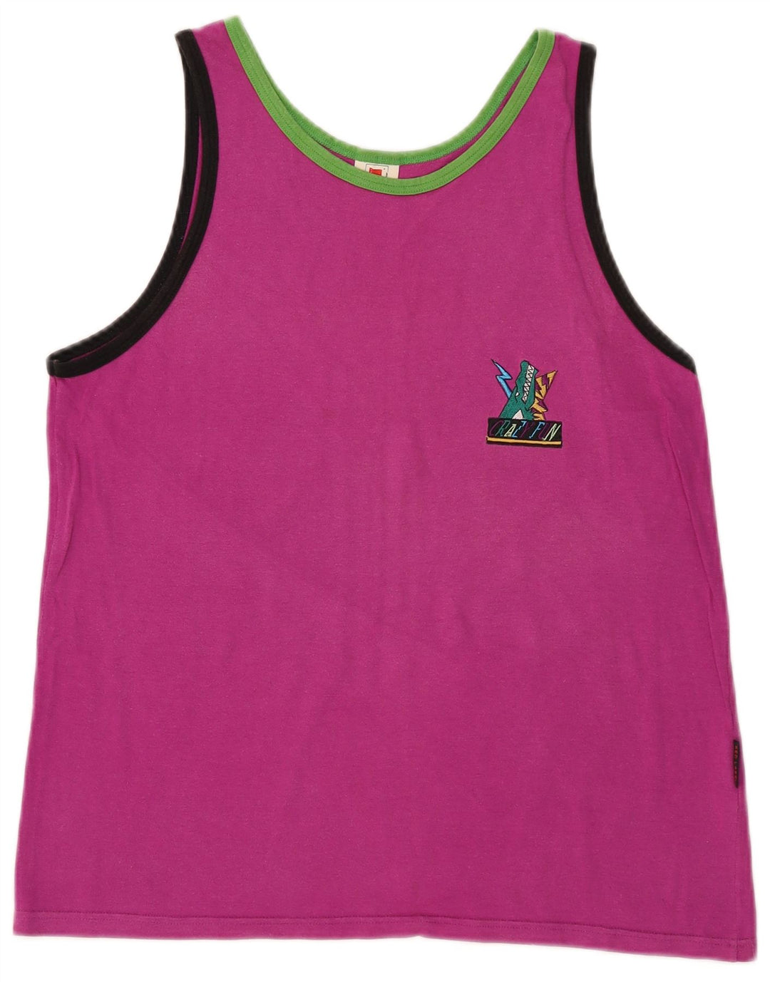 Damska kamizelka VINTAGE IT 48 XL Różowa bawełna