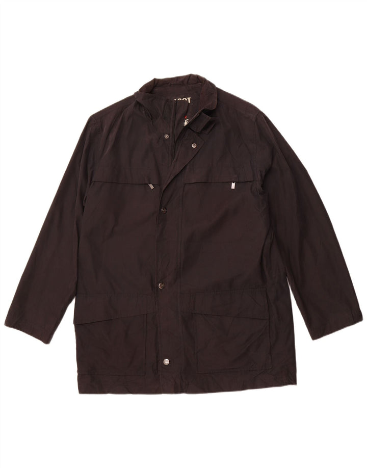 Męska kurtka użytkowa POLBOT UK 40, duża, czarna, poliestrowa