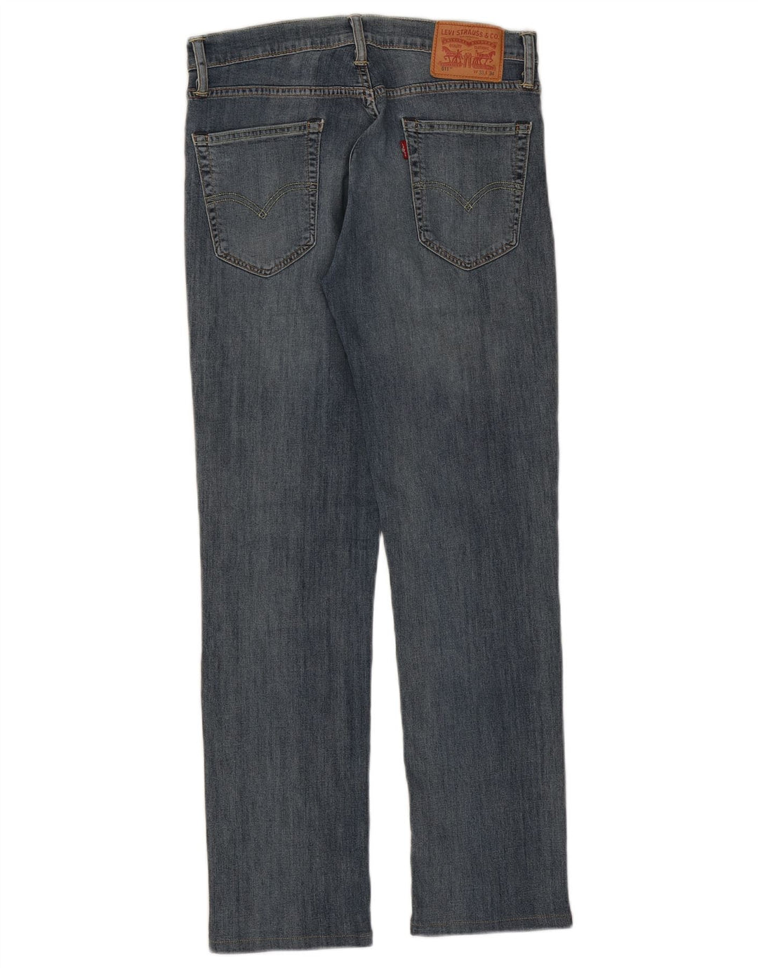 Męskie jeansy Levi's 511 Slim W33 L30 Niebieska bawełna