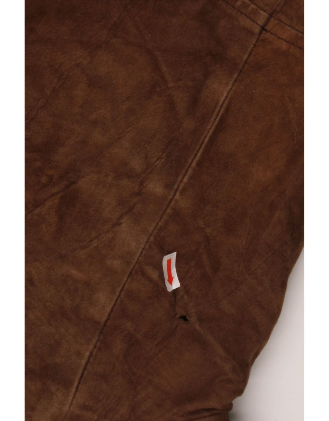 VINTAGE Męski płaszcz z owczej skóry z podwójnymi piersiami IT 54 2XL Brązowa skóra