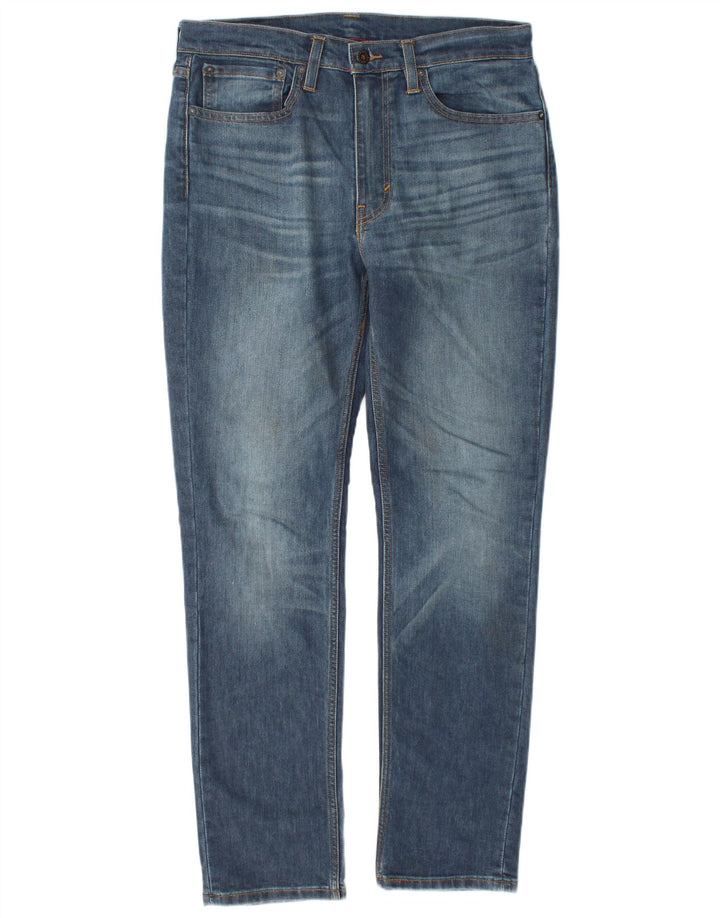Męskie jeansy Levi's 511 Slim W34 L32 Niebieska bawełna