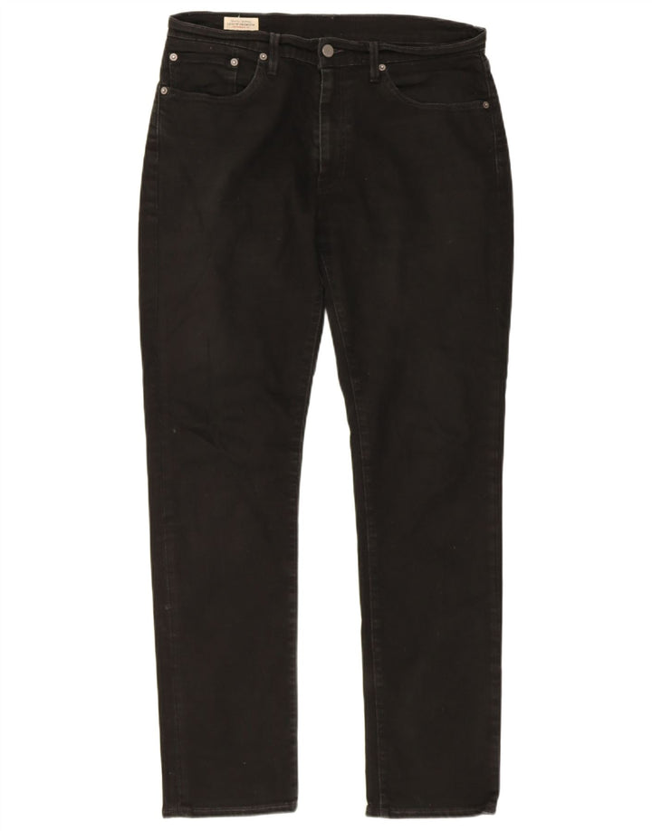 Męskie jeansy Levi's 511 Slim W34 L32 Czarna bawełna