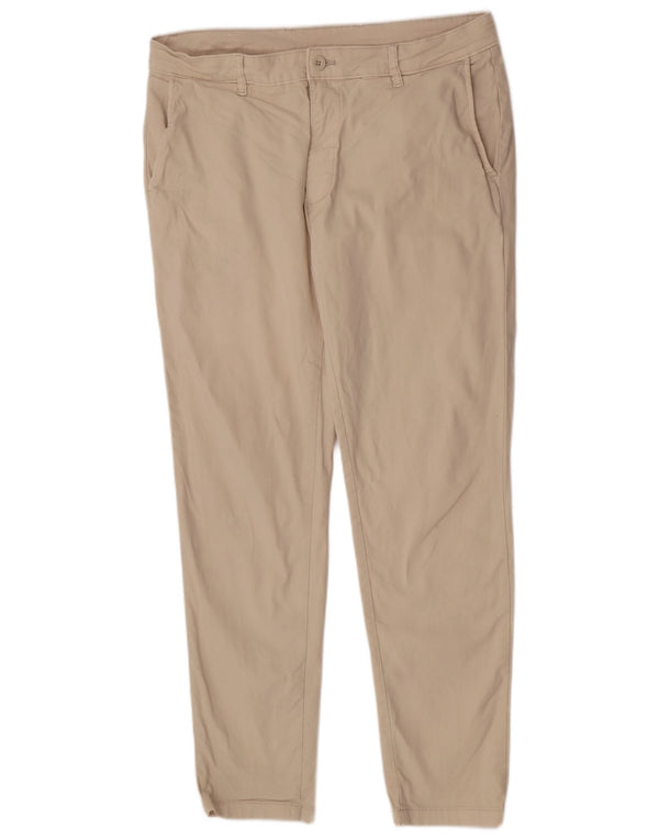 Męskie spodnie chino Zara EU 46 XL W36 L30 Beżowa bawełna