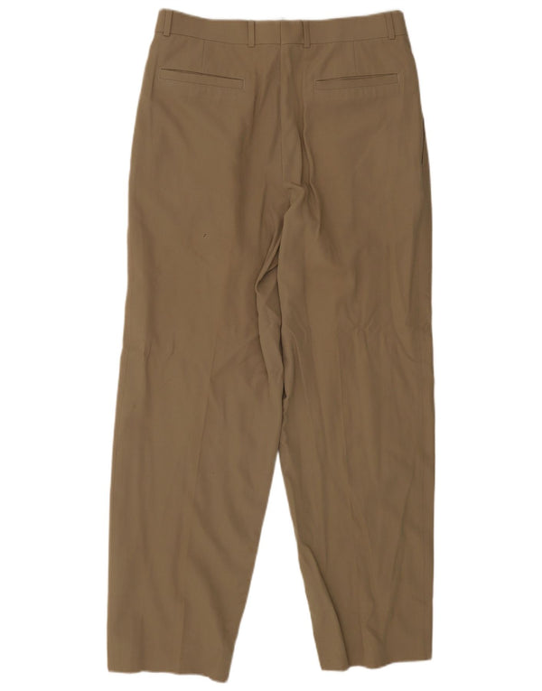Spodnie męskie Hugo Boss Chino EU 50 Large W34 L30 Beżowa dziewicza wełna