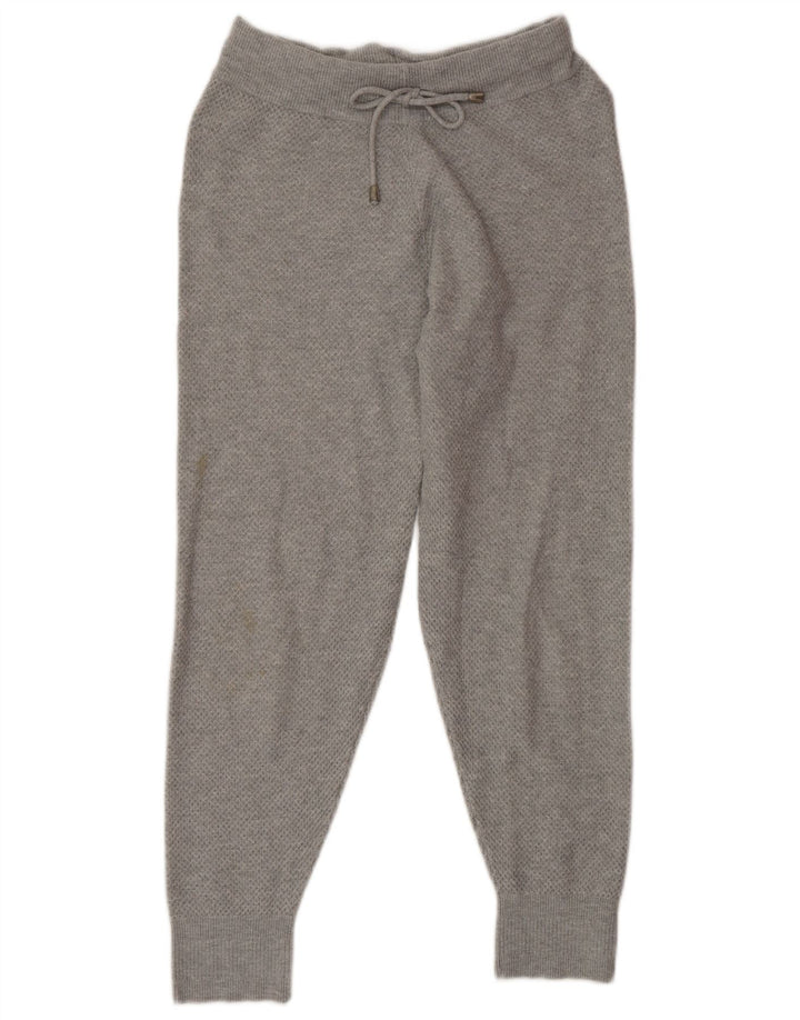 Marks & Spencer Damskie dzianinowe spodnie dresowe Joggers UK 10 Small Grey