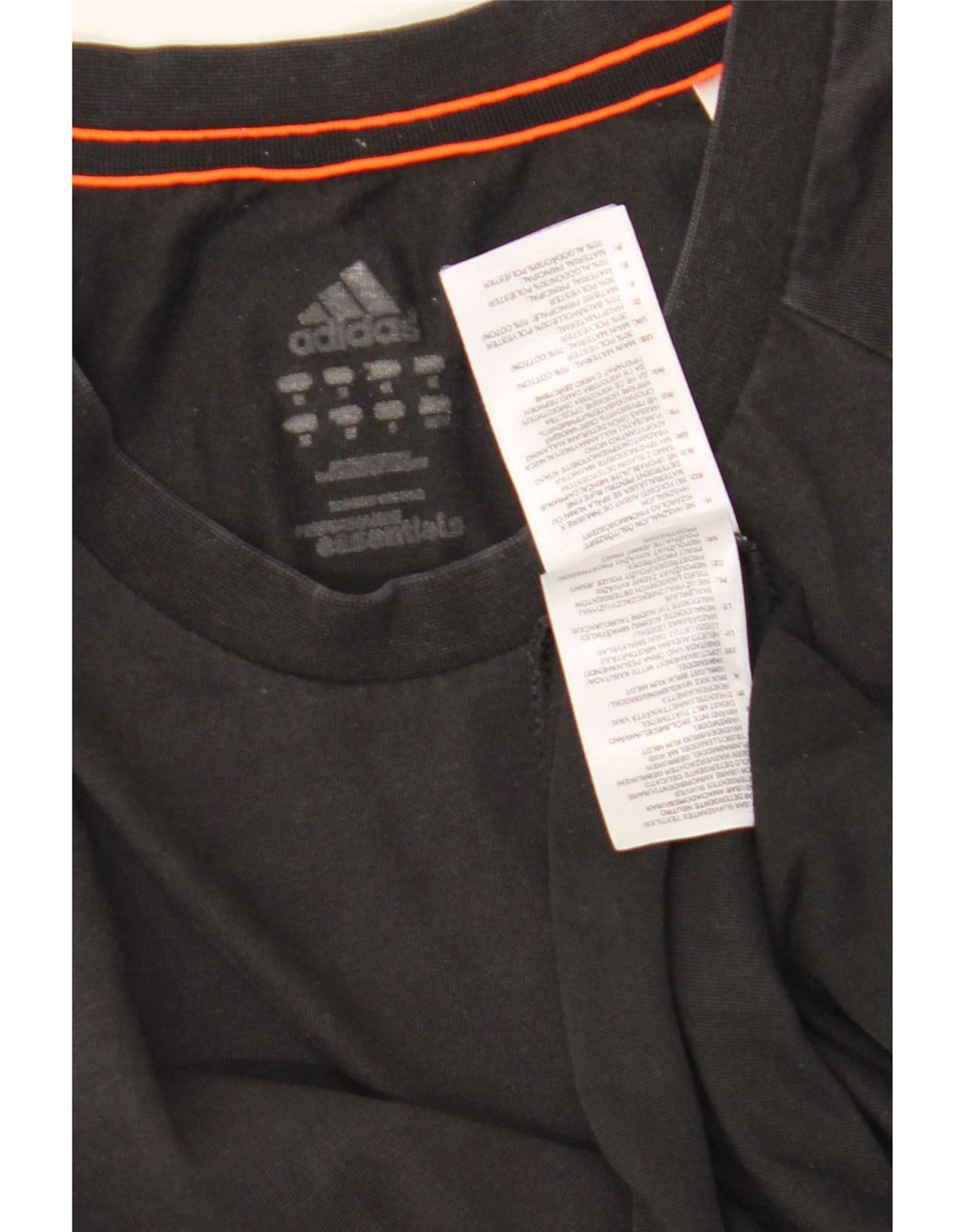 Męska koszulka Adidas Climalite Top, średnia, czarna bawełna