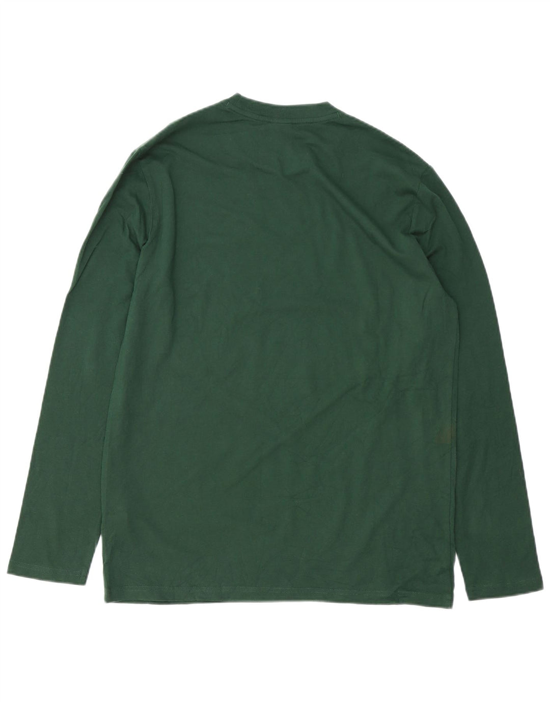 Męski top OAKLEY o regularnym kroju, z długim rękawem, średnio zielony, bawełniany