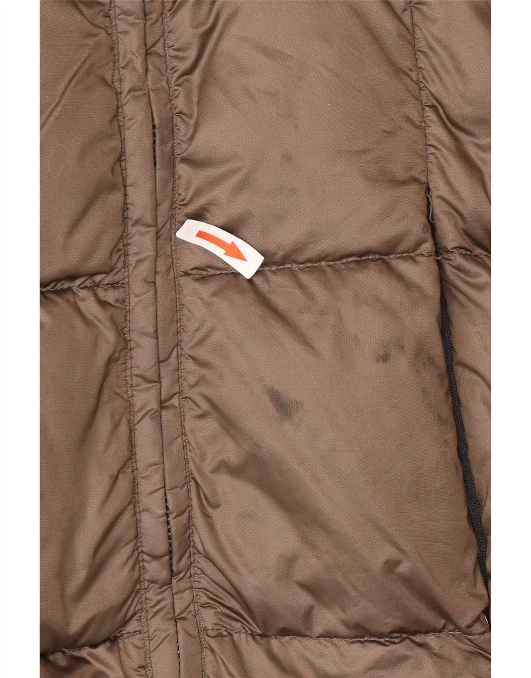 Damski płaszcz z kapturem, oversize, wyściełany Colmar IT 40 XS, brązowy